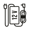 Adaptor inclus